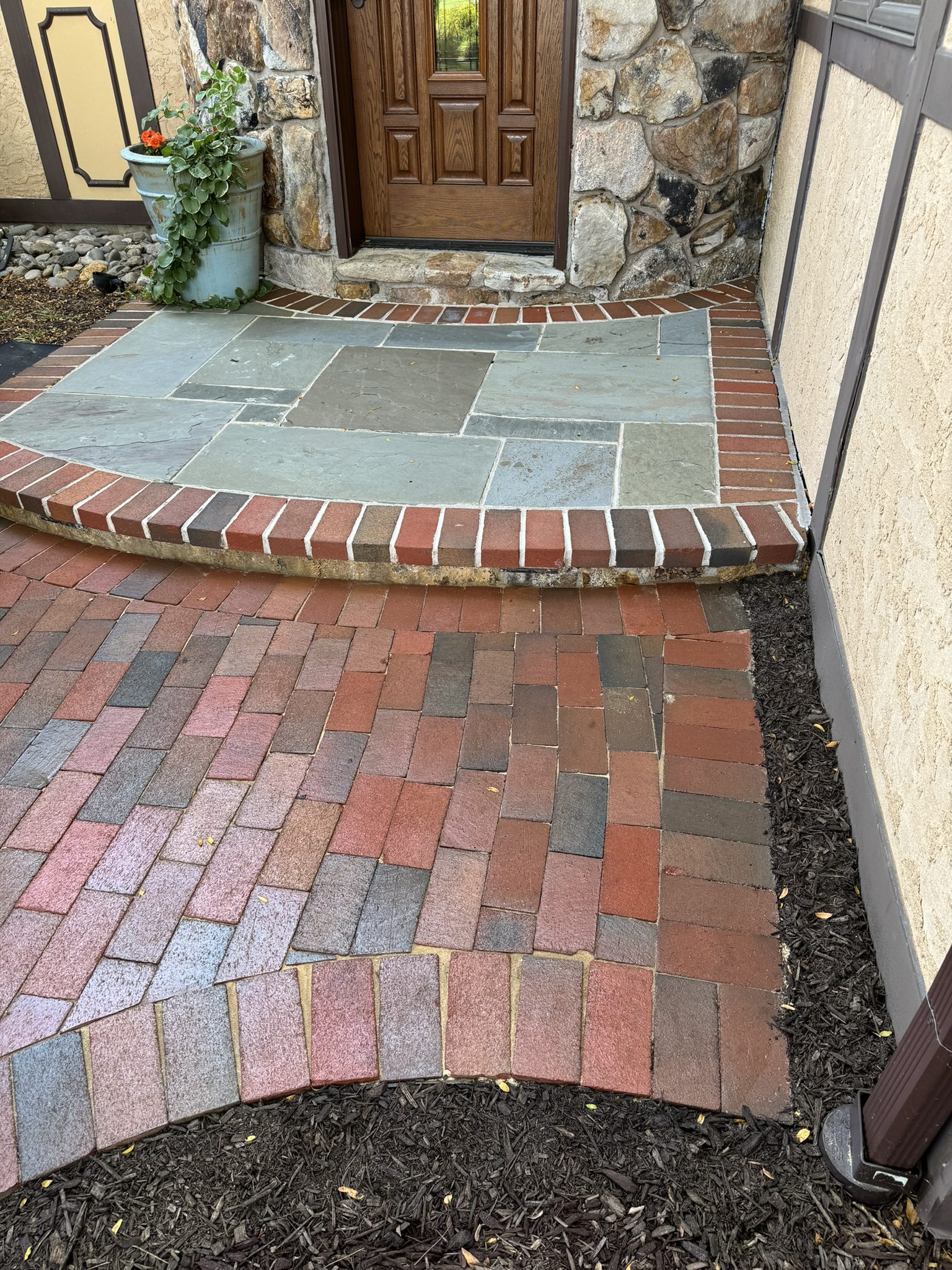 Emmaus cleaning and releveling 2 after